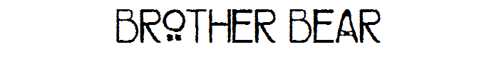 Brother Bear font